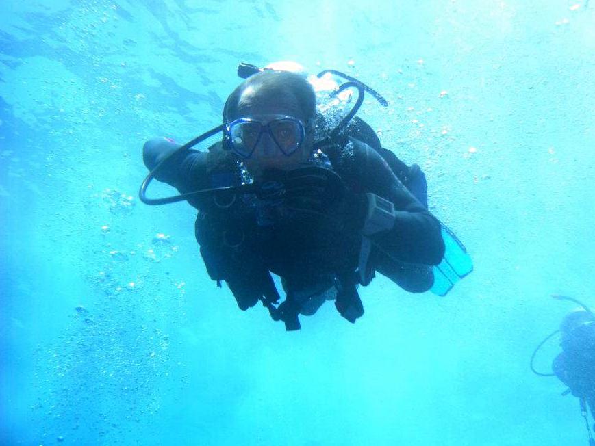 diving